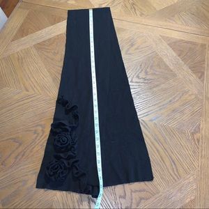 Black scarf